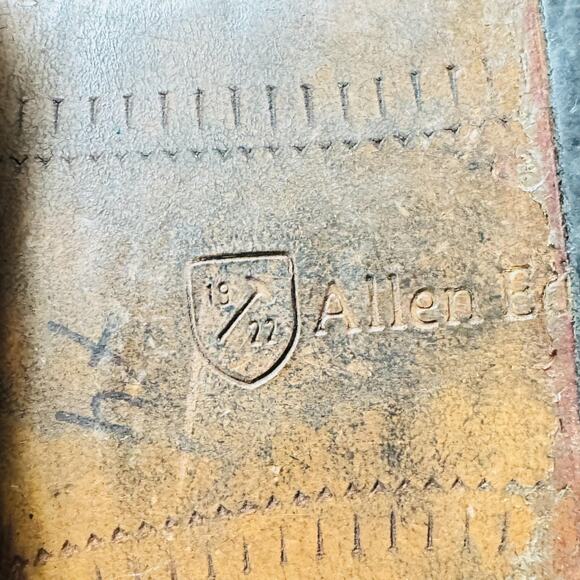 Allen Edmonds Shoes Mens 10.5 Brown Leather Fifth Avenue Cap Toe Oxford Dress - Picture 9 of 11